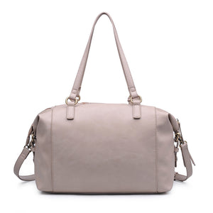 Product Image of Product Image of Moda Luxe Annette Satchel 842017118305 View 3 | Grey