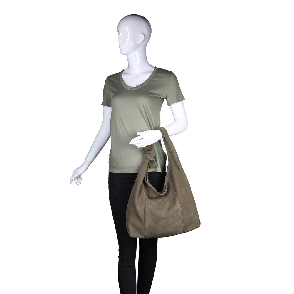 Product Image of Moda Luxe Emma Hobo 842017116837 View 5 | Olive