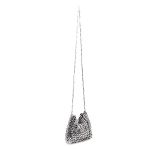 Product Image of Moda Luxe Gwen Evening Bag 842017133391 View 6 | Silver