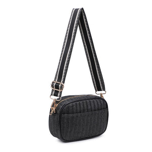 Product Image of Moda Luxe Snazzy Crossbody 842017135418 View 6 | Black