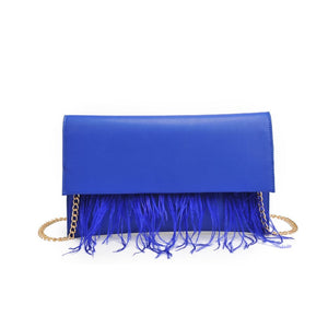 Product Image of Moda Luxe Everlee Clutch 842017131144 View 5 | Electric Blue