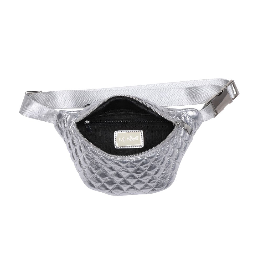 Product Image of Moda Luxe Ariana Belt Bag 842017133803 View 8 | Silver