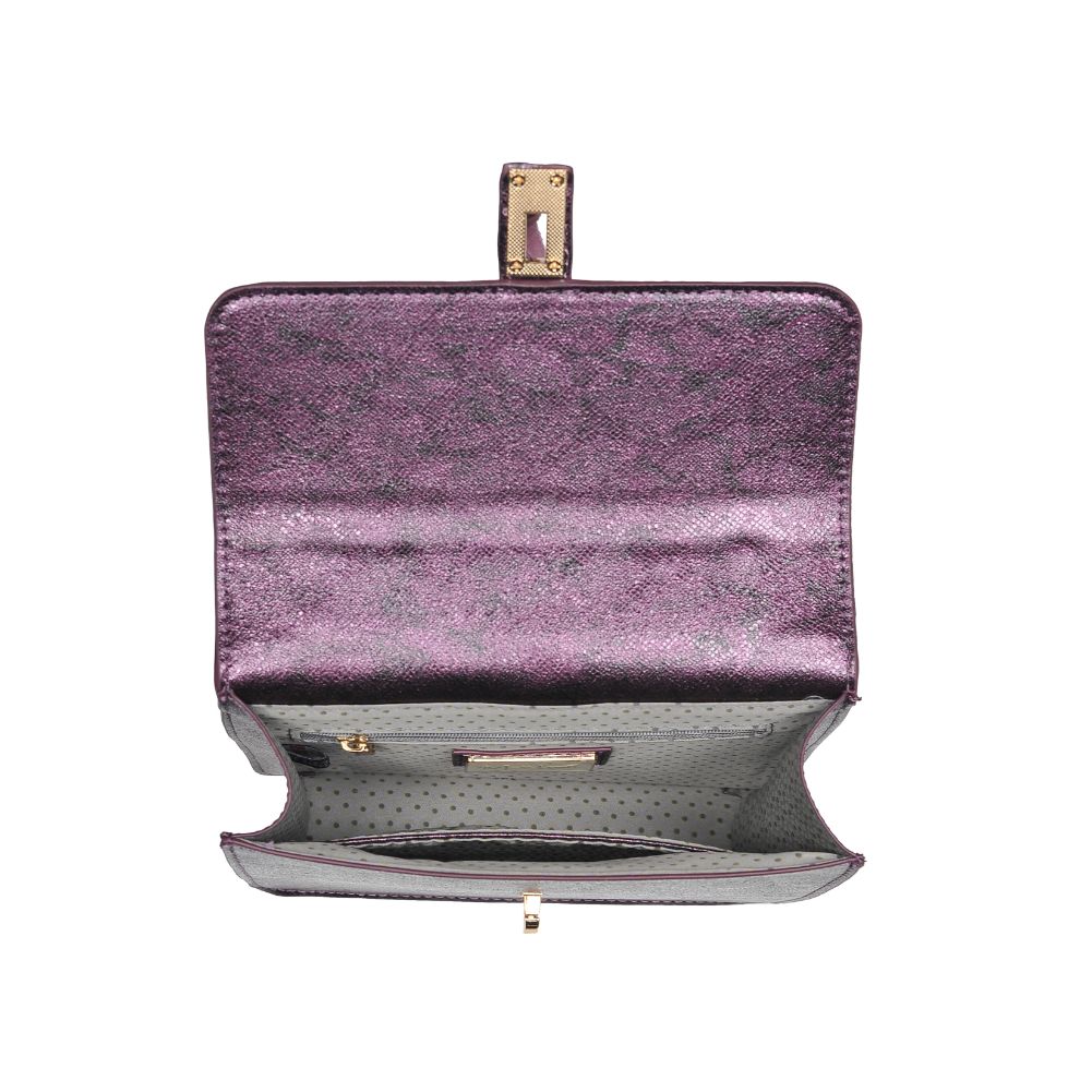 Product Image of Moda Luxe Kirsten Crossbody 842017123125 View 8 | Plum