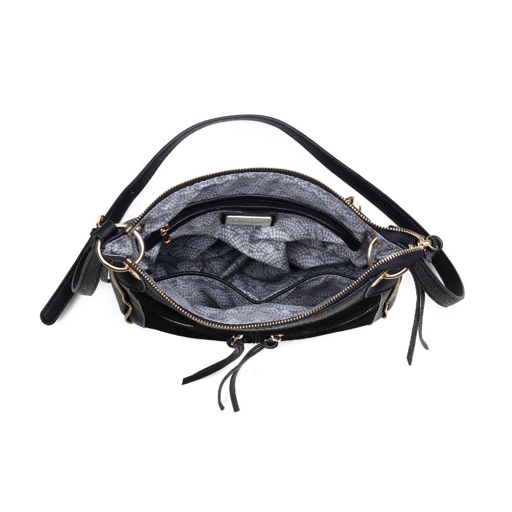 Product Image of Moda Luxe Skyler Crossbody 842017121695 View 4 | Black