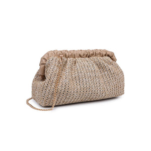 Product Image of Moda Luxe Delvina Clutch 842017131656 View 6 | Natural