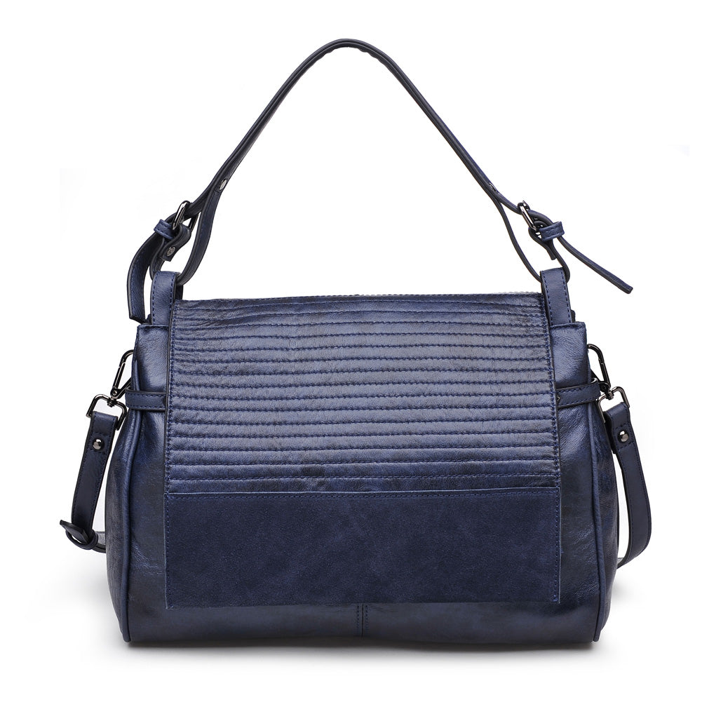 Product Image of Moda Luxe Lucy Messenger 842017117476 View 5 | Navy