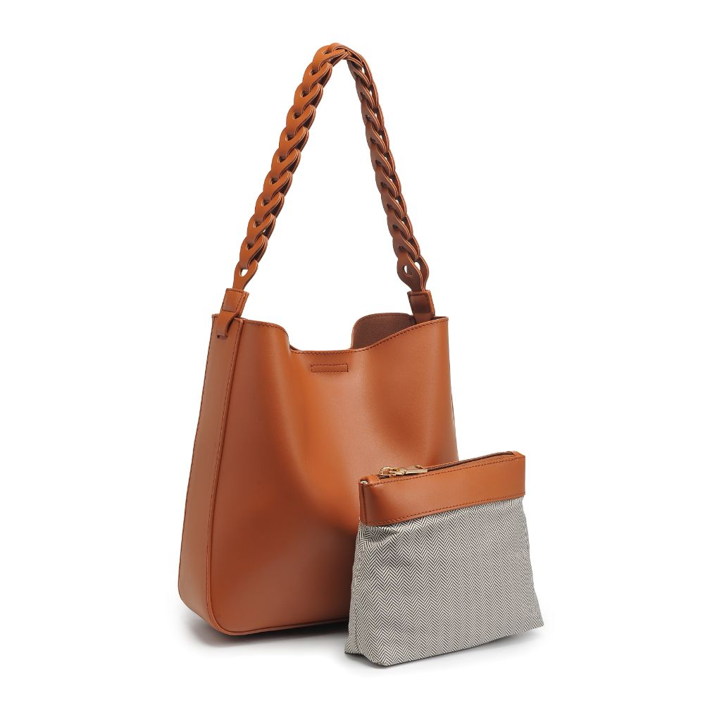 Product Image of Moda Luxe Nemy Tote 842017132318 View 7 | Tan