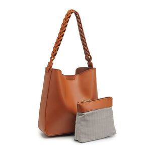 Product Image of Moda Luxe Nemy Tote 842017132318 View 7 | Tan