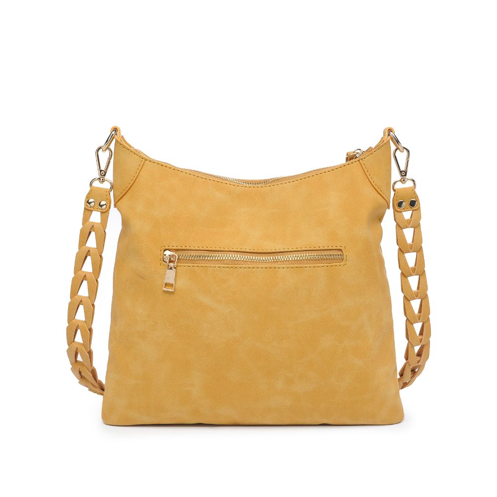 Product Image of Moda Luxe Layla Crossbody 842017129516 View 7 | Mustard