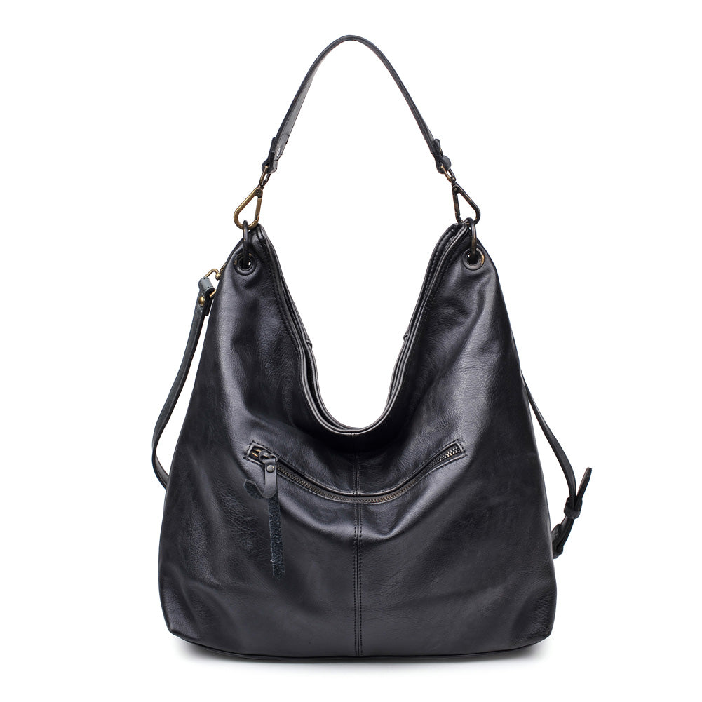 Product Image of Product Image of Moda Luxe Kate Hobo 842017117681 View 3 | Black