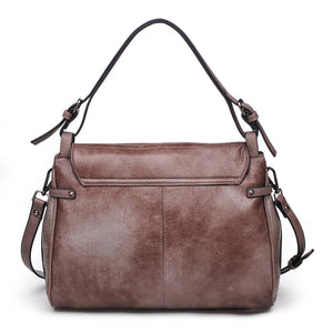 Product Image of Moda Luxe Lucy Messenger 842017117452 View 7 | Chocolate