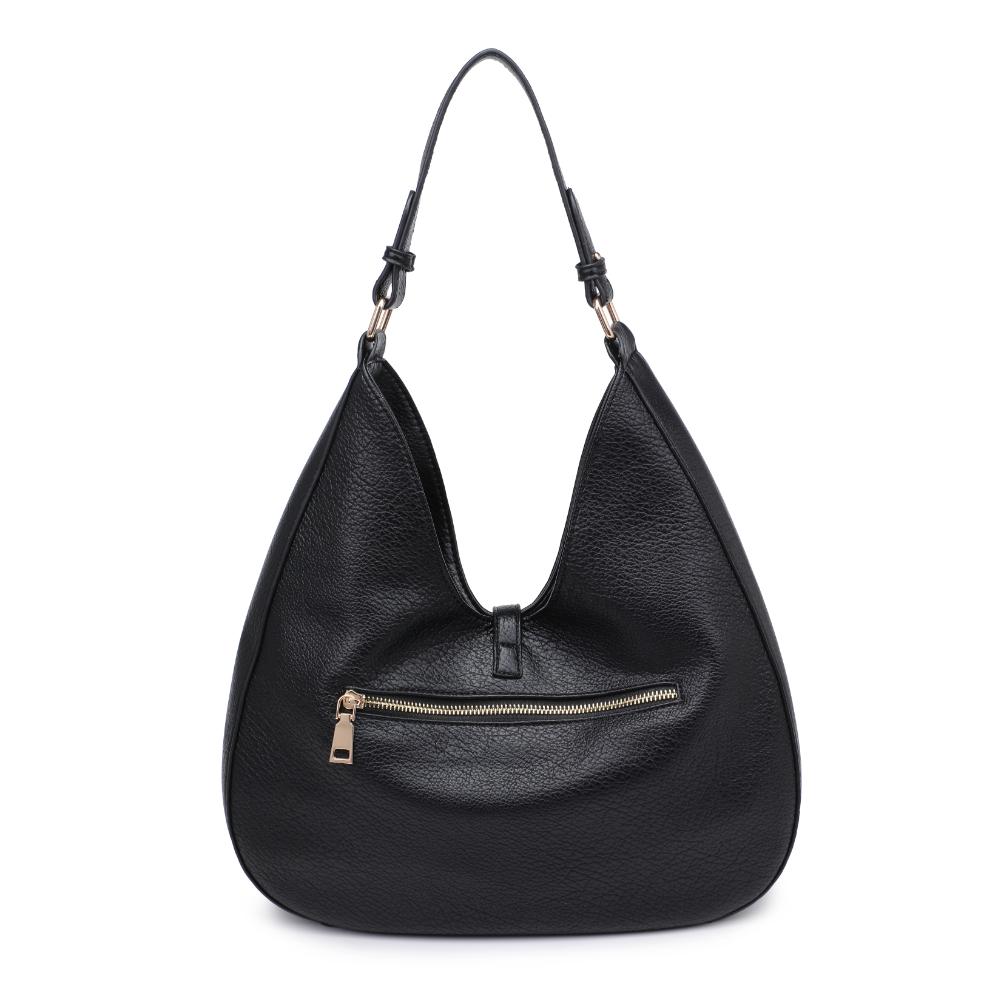 Product Image of Moda Luxe Olivia Hobo 842017136125 View 7 | Black