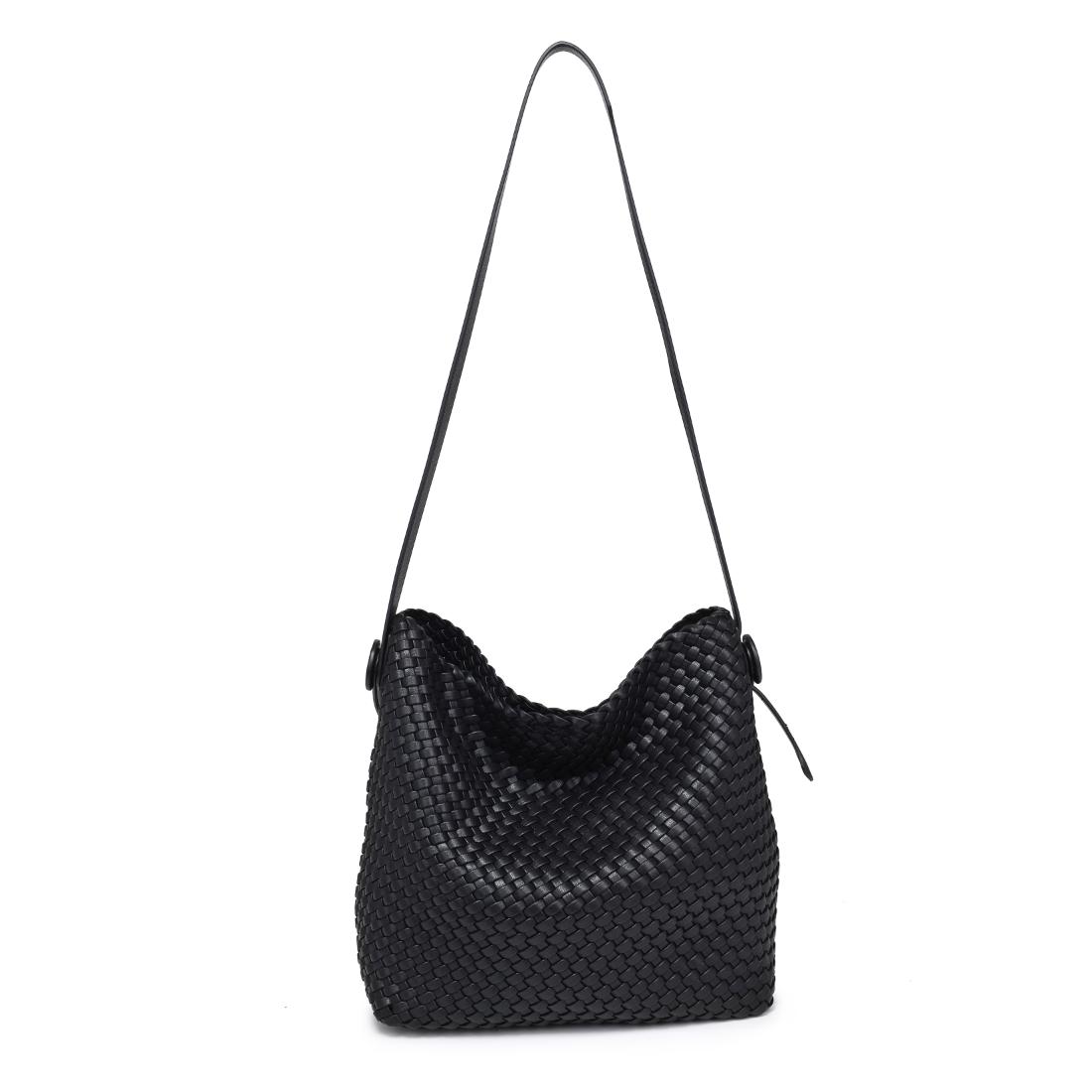 Product Image of Moda Luxe Edith Hobo 842017137474 View 7 | Black