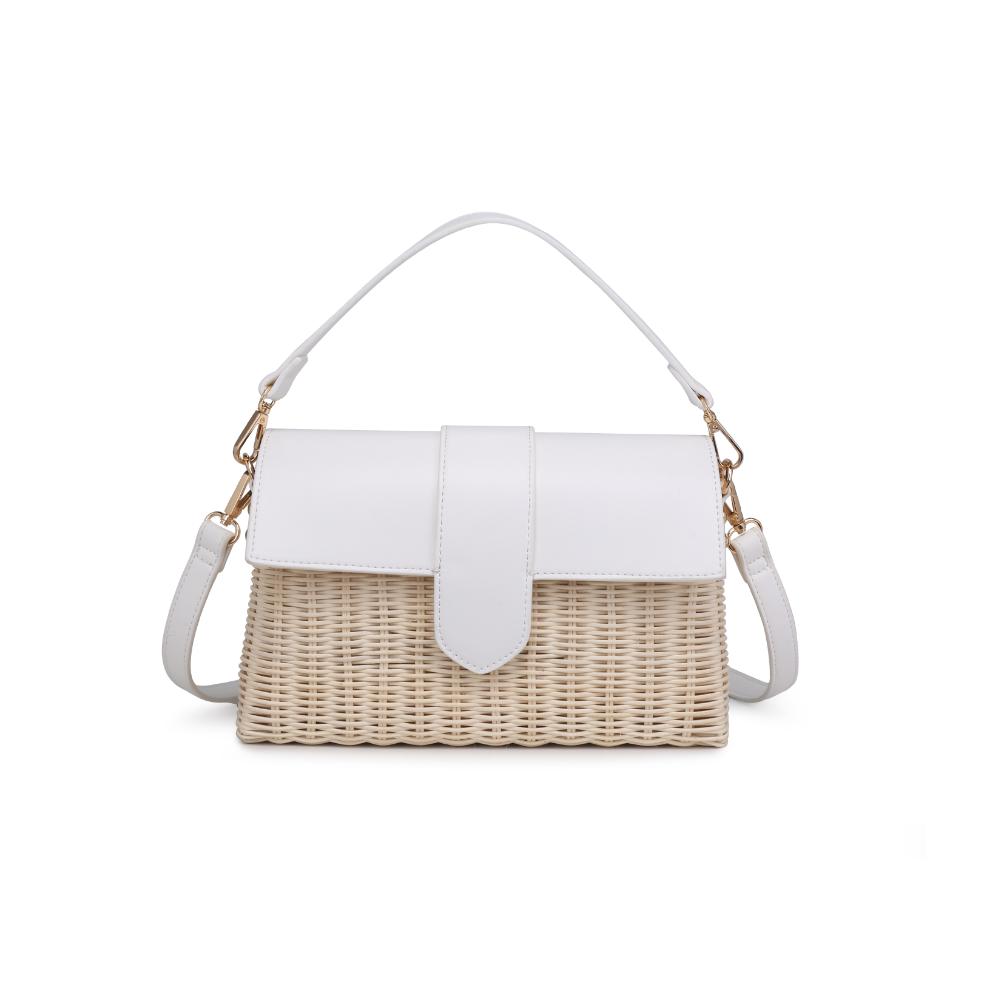 Product Image of Moda Luxe Swanki Crossbody 842017135203 View 5 | White