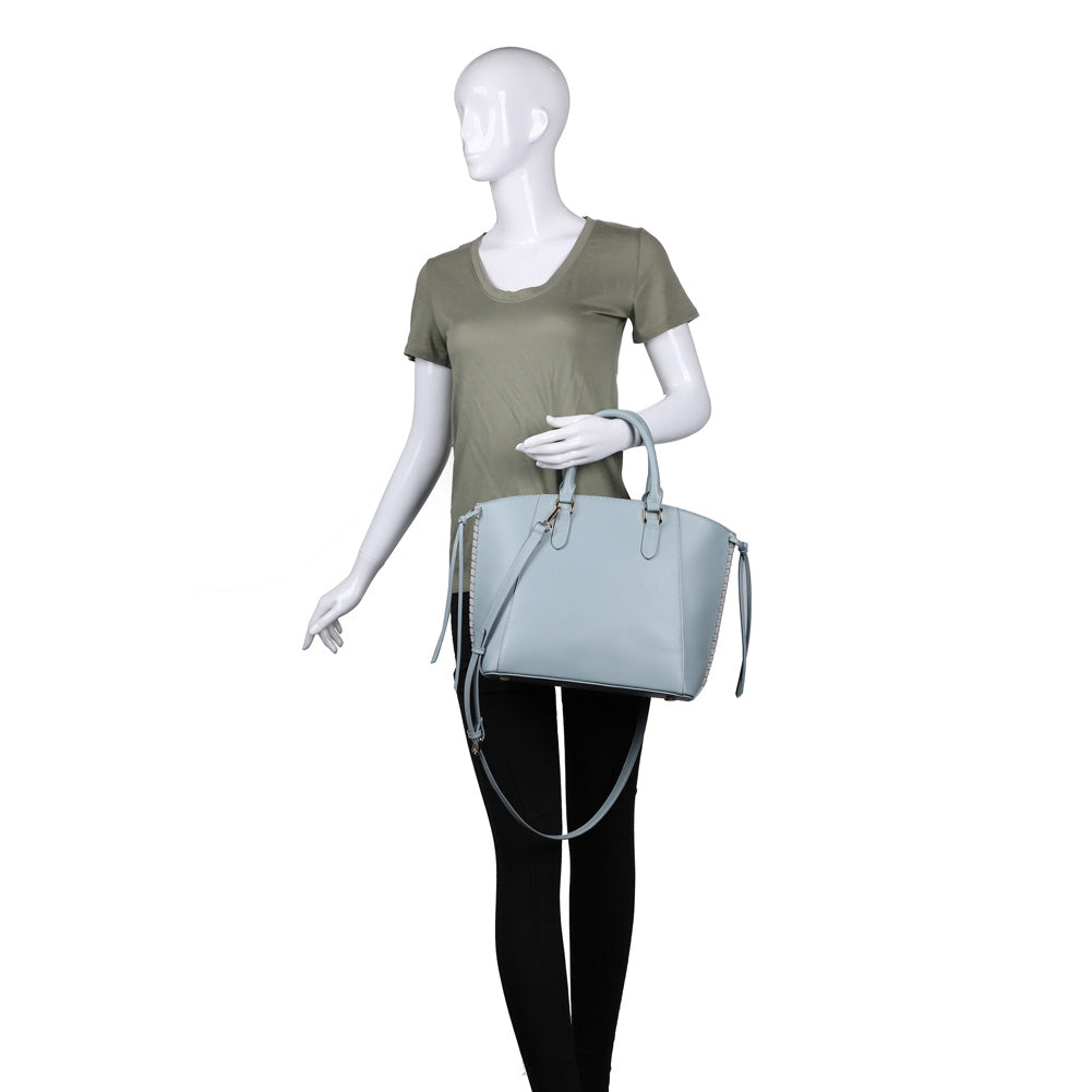 Product Image of Moda Luxe Reese Satchel 842017119388 View 5 | Seafoam