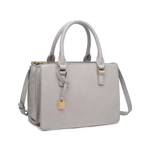 Product Image of Moda Luxe Gisella Mini Tote 842017112792 View 2 | Dove Grey