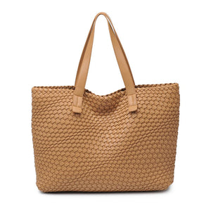 Product Image of Moda Luxe Piquant Tote 842017135609 View 5 | Tan