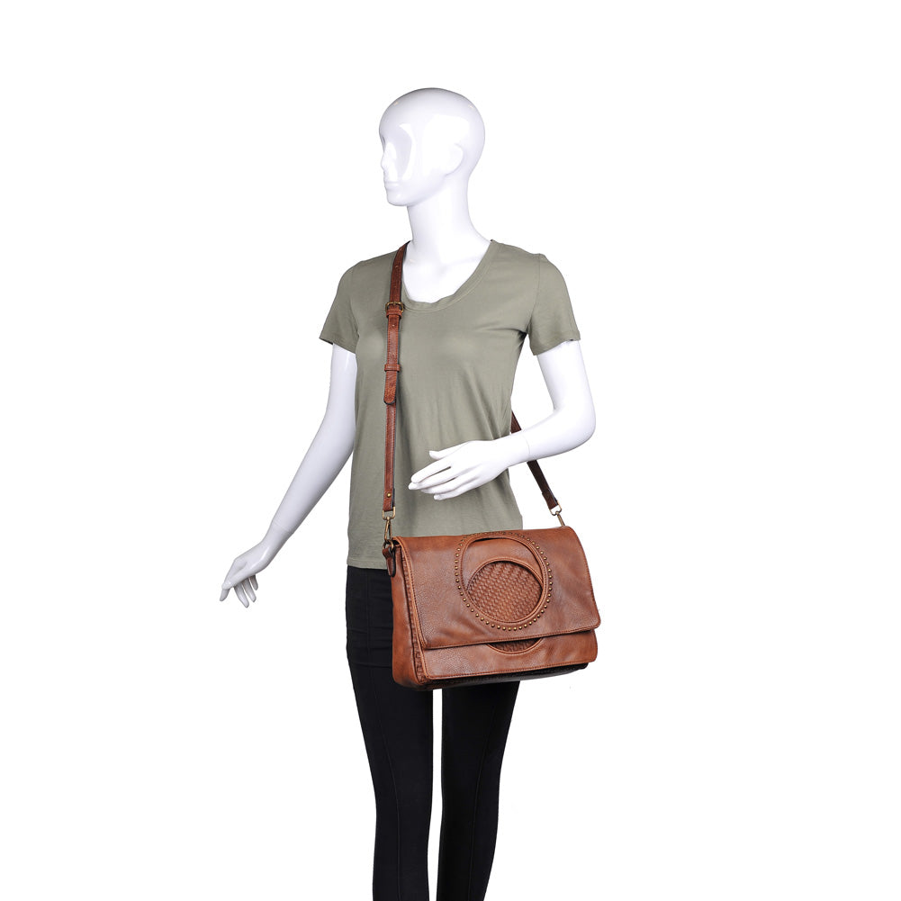 Product Image of Moda Luxe Madeline Messenger 842017117599 View 5 | Tan