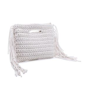 Product Image of Moda Luxe Frankie Handbag 842017129745 View 6 | Ivory