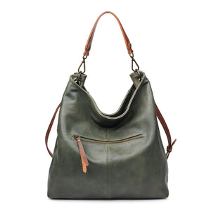 Product Image of Product Image of Moda Luxe Kate Hobo 842017117704 View 3 | Light Olive