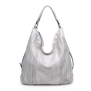 Product Image of Moda Luxe Allison Hobo 842017119265 View 1 | White