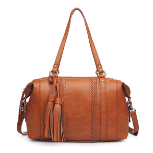 Product Image of Moda Luxe Annette Satchel 842017118282 View 1 | Camel