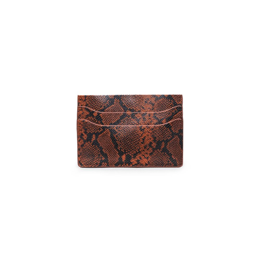 Product Image of Moda Luxe Cheeky Card Holder 842017124382 View 7 | Chocolate Multi