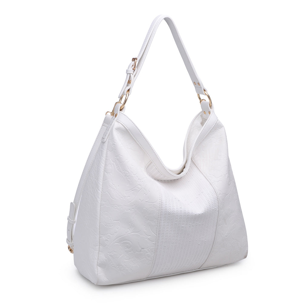 Product Image of Moda Luxe Raena Hobo 842017118244 View 2 | White