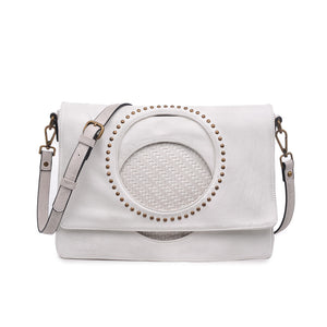 Product Image of Moda Luxe Madeline Messenger 842017120063 View 1 | White
