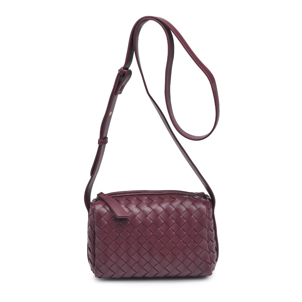 Product Image of Moda Luxe Charlotte Crossbody 842017136446 View 5 | Burgundy