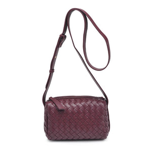 Product Image of Moda Luxe Charlotte Crossbody 842017136446 View 5 | Burgundy