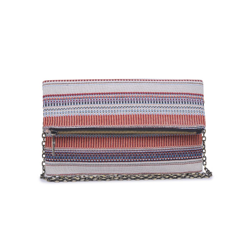 Product Image of Moda Luxe Marrakesh Clutch 842017125594 View 5 | Beige Multi