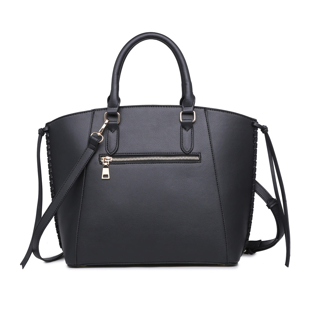 Product Image of Product Image of Moda Luxe Reese Satchel 842017119357 View 3 | Black