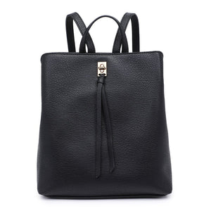 Product Image of Moda Luxe Sylvia Backpack 842017128304 View 5 | Black