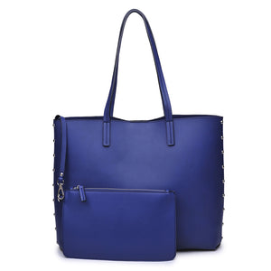 Product Image of Moda Luxe Raquel Tote 842017108221 View 1 | Navy