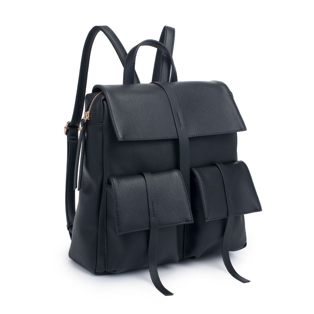 Product Image of Moda Luxe Charlotte Tote 842017127079 View 6 | Black