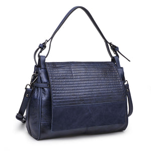 Product Image of Moda Luxe Lucy Messenger 842017117476 View 6 | Navy