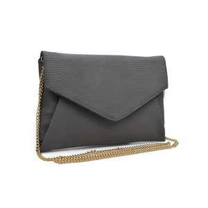 Product Image of Moda Luxe Cara Clutch 842017118190 View 6 | Grey