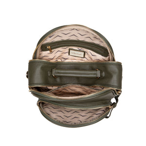 Product Image of Moda Luxe Claudia Backpack 842017126126 View 8 | Olive