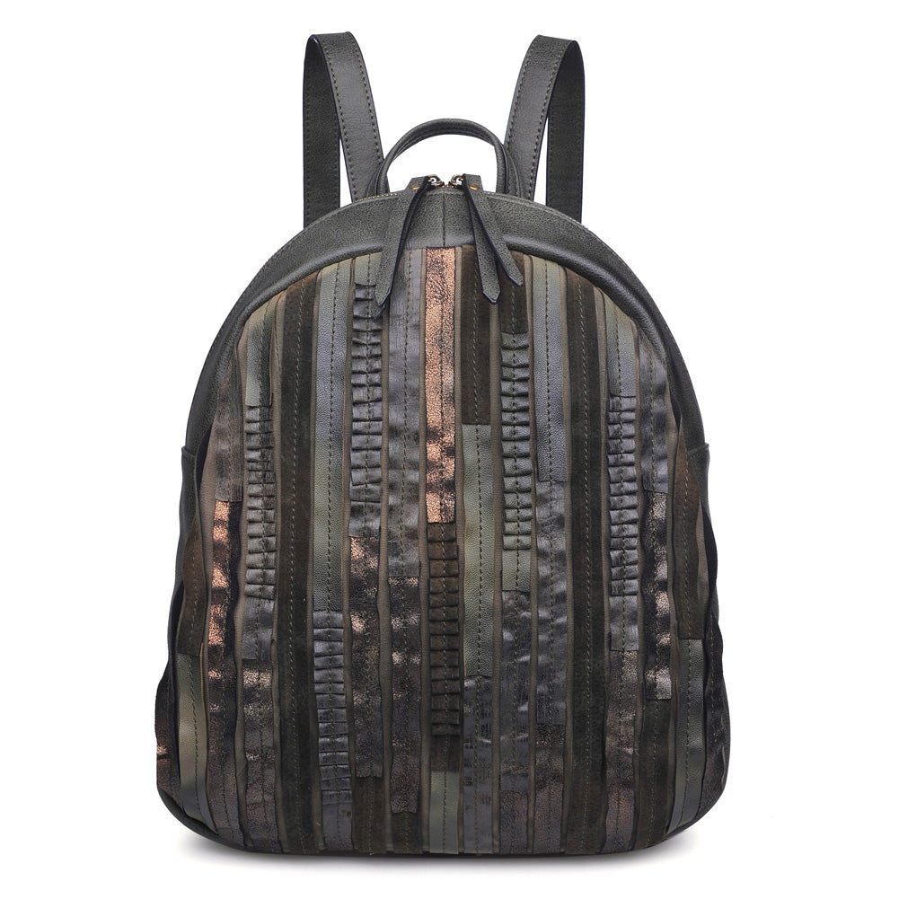 Product Image of Moda Luxe Fiona Backpack 842017110538 View 1 | Olive