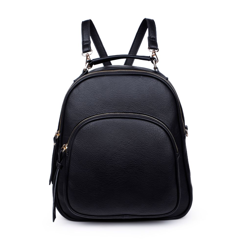 Product Image of Moda Luxe Claudia Backpack 842017126096 View 5 | Black