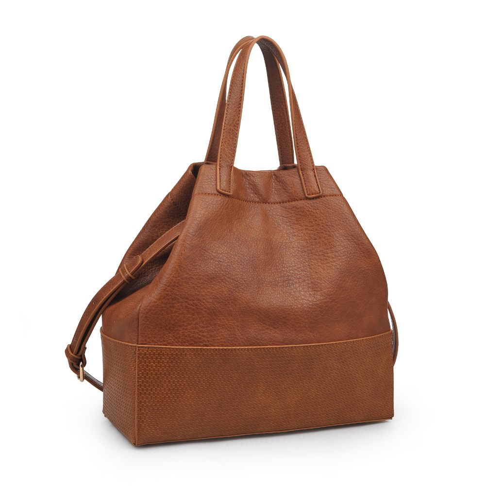 Product Image of Moda Luxe Ingrid Tote 842017124986 View 2 | Cognac