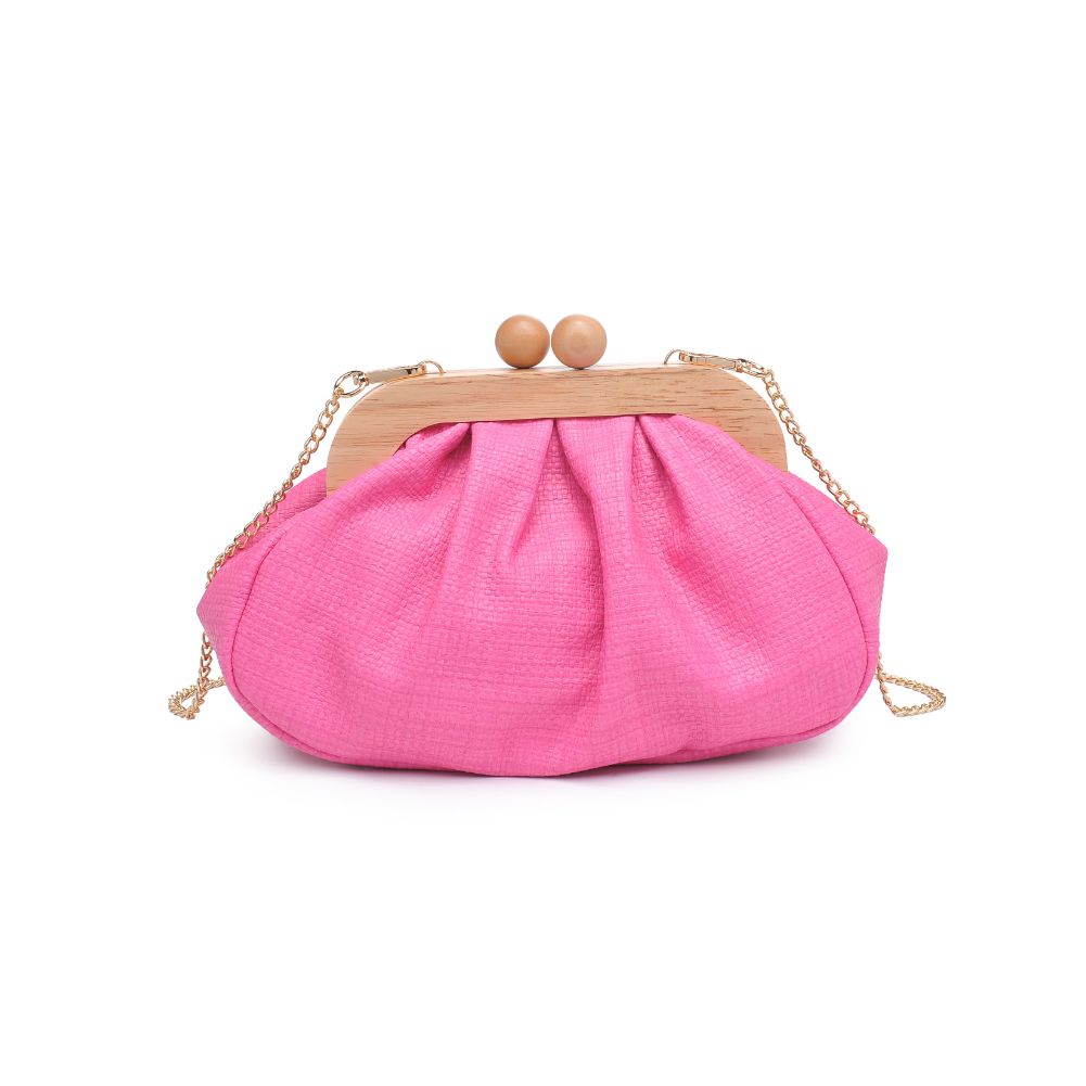 Product Image of Moda Luxe Enya Clutch 842017131243 View 5 | Hot Pink