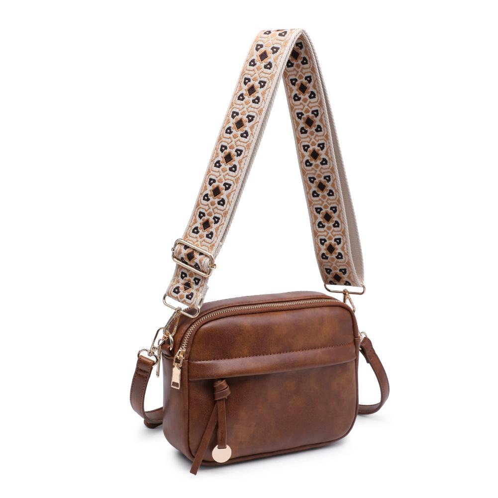 Product Image of Moda Luxe Hannah Crossbody 842017136729 View 6 | Cognac