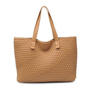 Product Image of Moda Luxe Piquant Tote 842017135609 View 7 | Tan