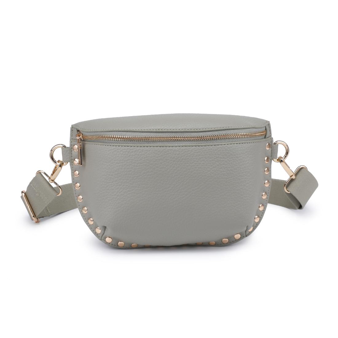 Product Image of Moda Luxe Gizelle Belt Bag 842017138051 View 5 | Sage