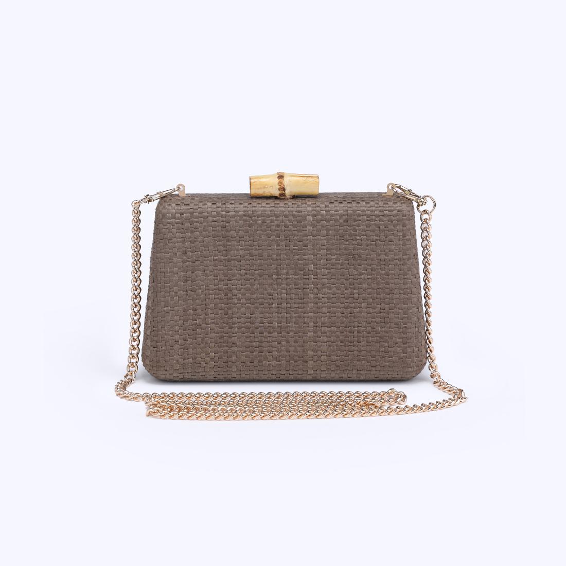 Product Image of Moda Luxe Melina Evening Bag 842017138242 View 7 | Mocha