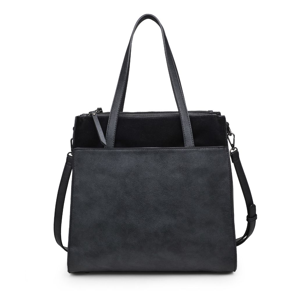 Product Image of Moda Luxe Lilian Tote 842017120629 View 5 | Black