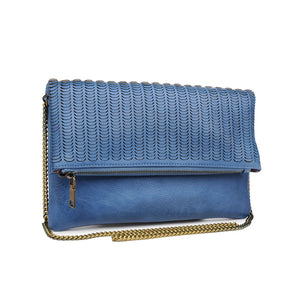 Product Image of Moda Luxe Alyssa Clutch 842017114086 View 2 | Blue
