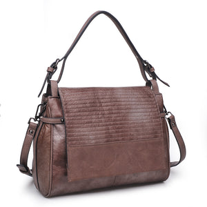 Product Image of Moda Luxe Lucy Messenger 842017117452 View 6 | Chocolate